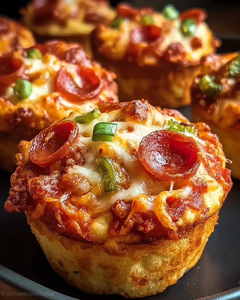 Deep Dish Pizza Cupcakes Deep Dish Pizza Cupcakes