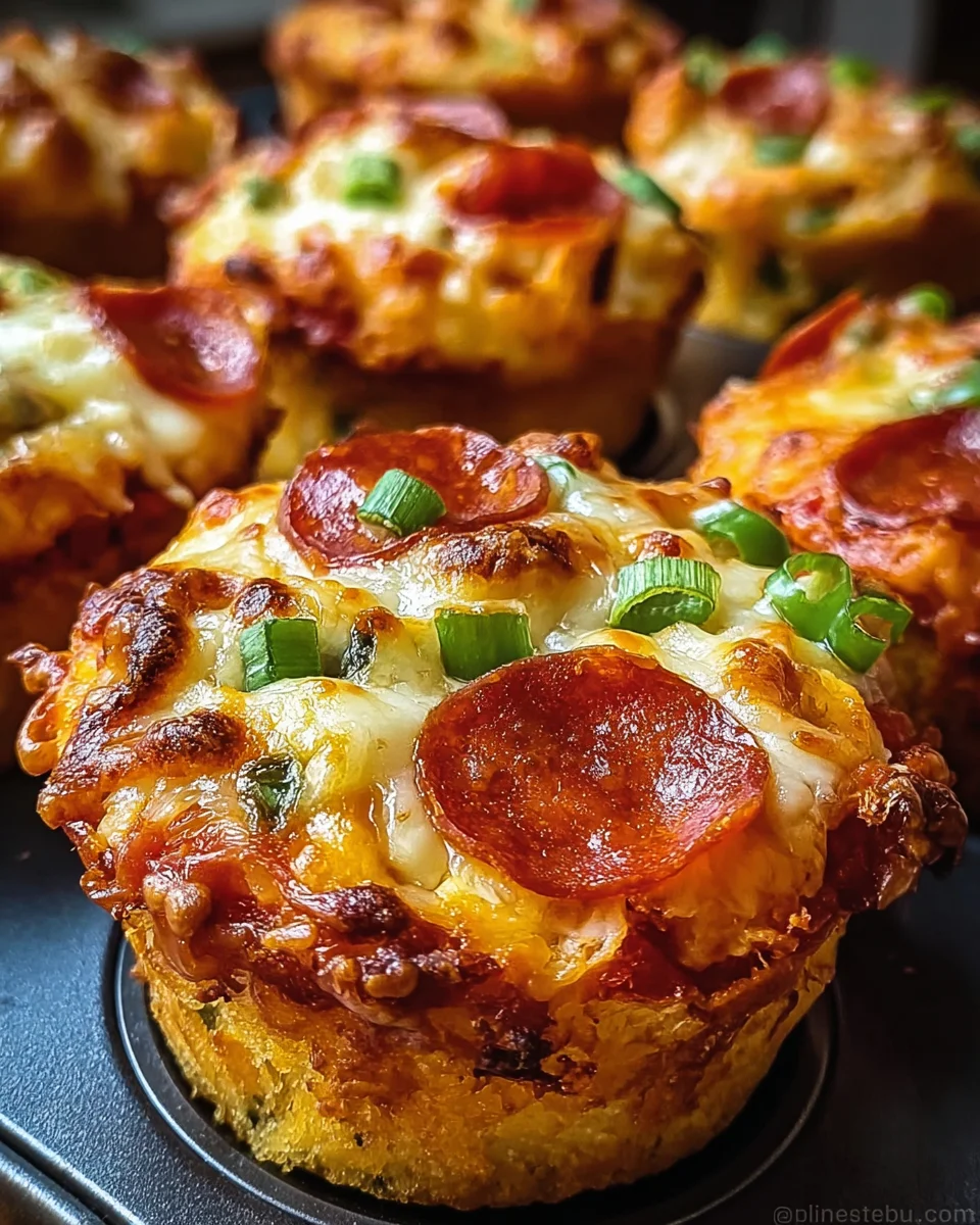 Deep Dish Pizza Cupcakes Deep