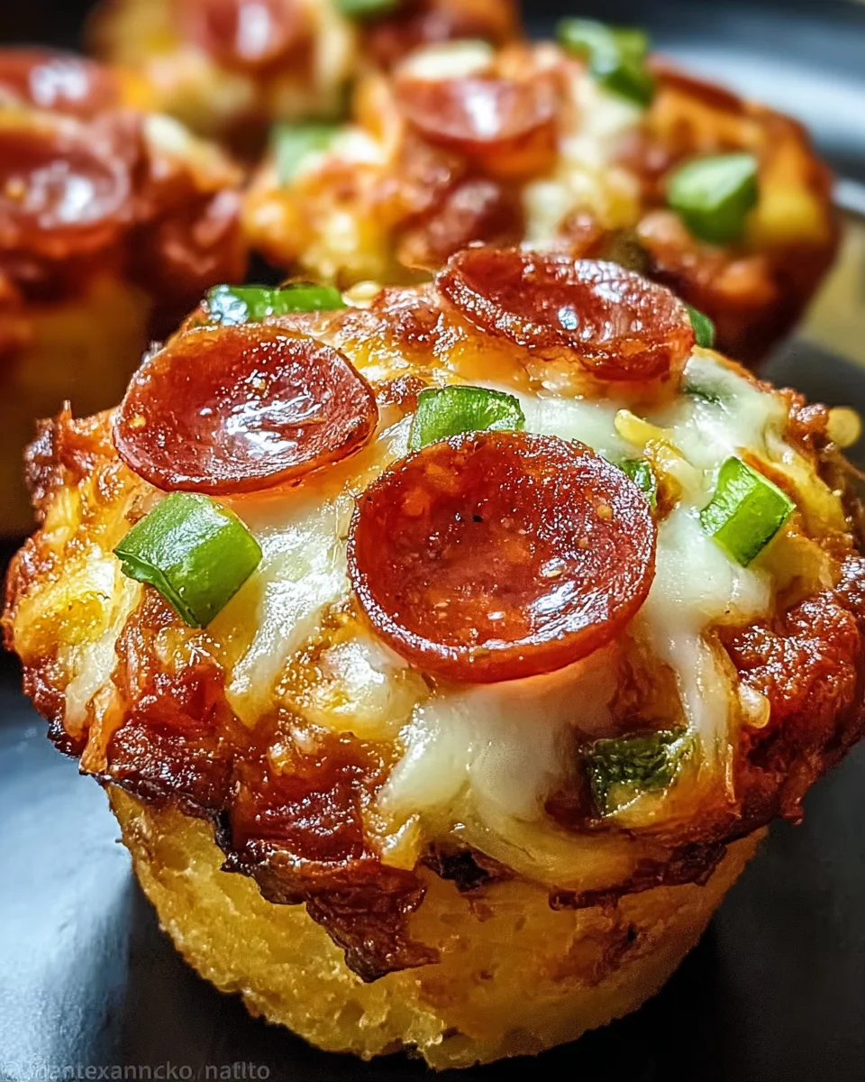 Deep Dish Pizza Cupcakes Deep
