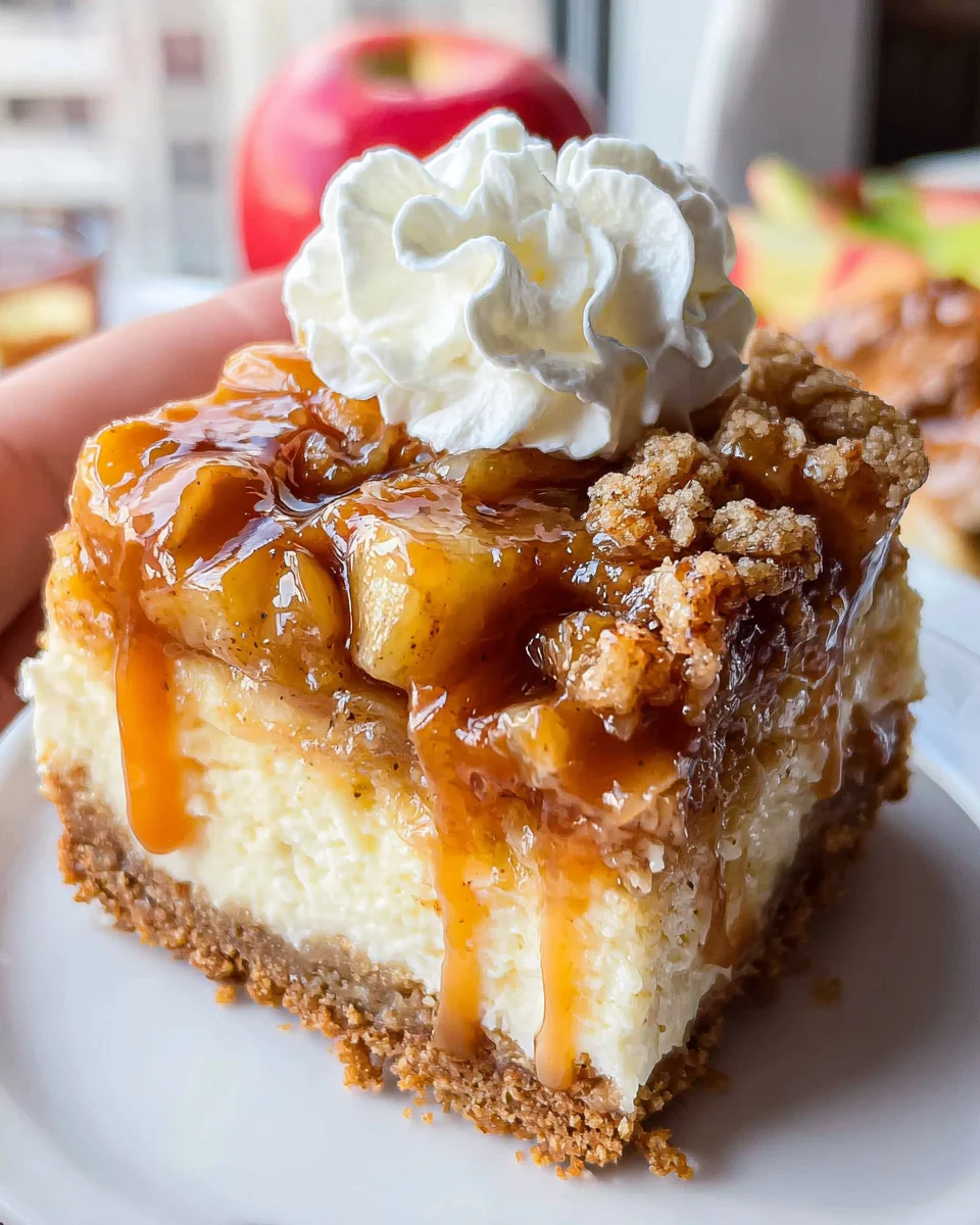 Easy Caramel Apple Cheesecake Bars 31 Easy Caramel Apple Cheesecake Bars