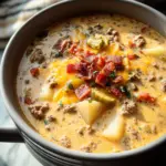 Easy Cheeseburger Soup Easy Cheeseburger Soup