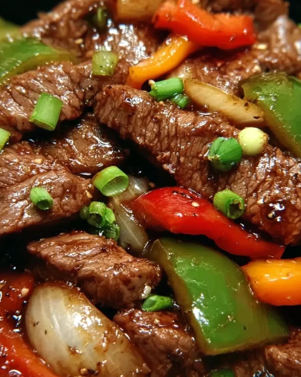 Easy Chinese Pepper Steak Recipe