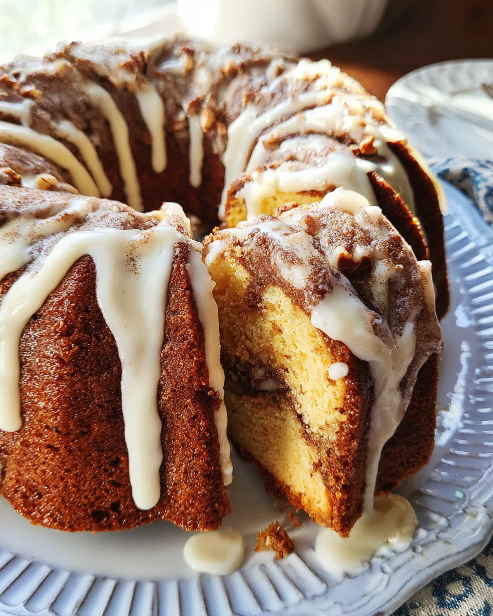 Easy Cinnamon Roll Bundt Cake 22 Easy