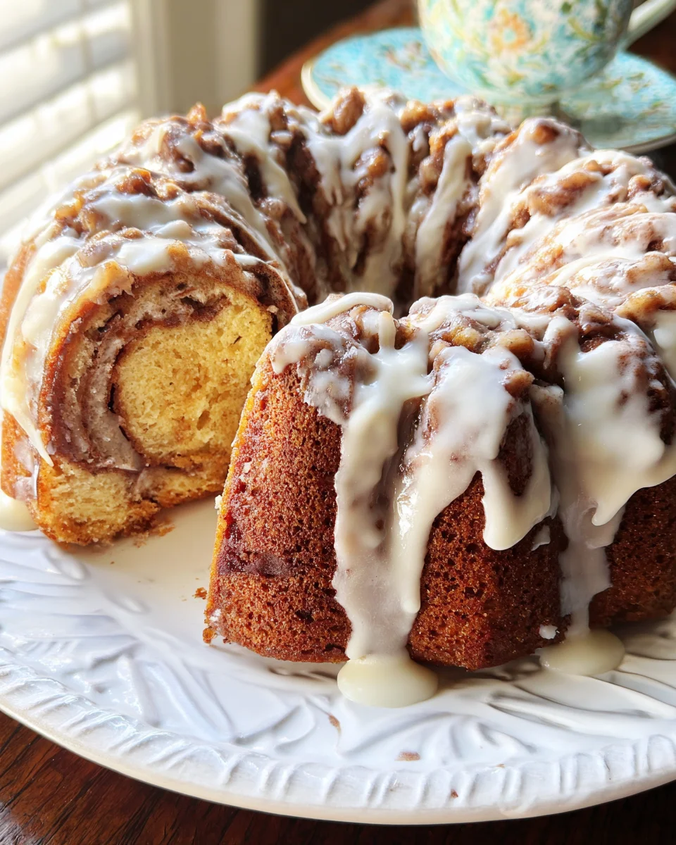 Easy Cinnamon Roll Bundt Cake 23 Easy