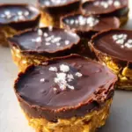 Easy No Bake Peanut Butter Oat Cups