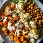 Easy Nourish Bowl Recipe with Tahini Yogurt Dressing