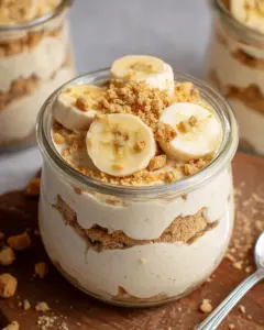 Easy Protein Banana Pudding