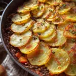 Easy Vegan Hotpot with Lentils