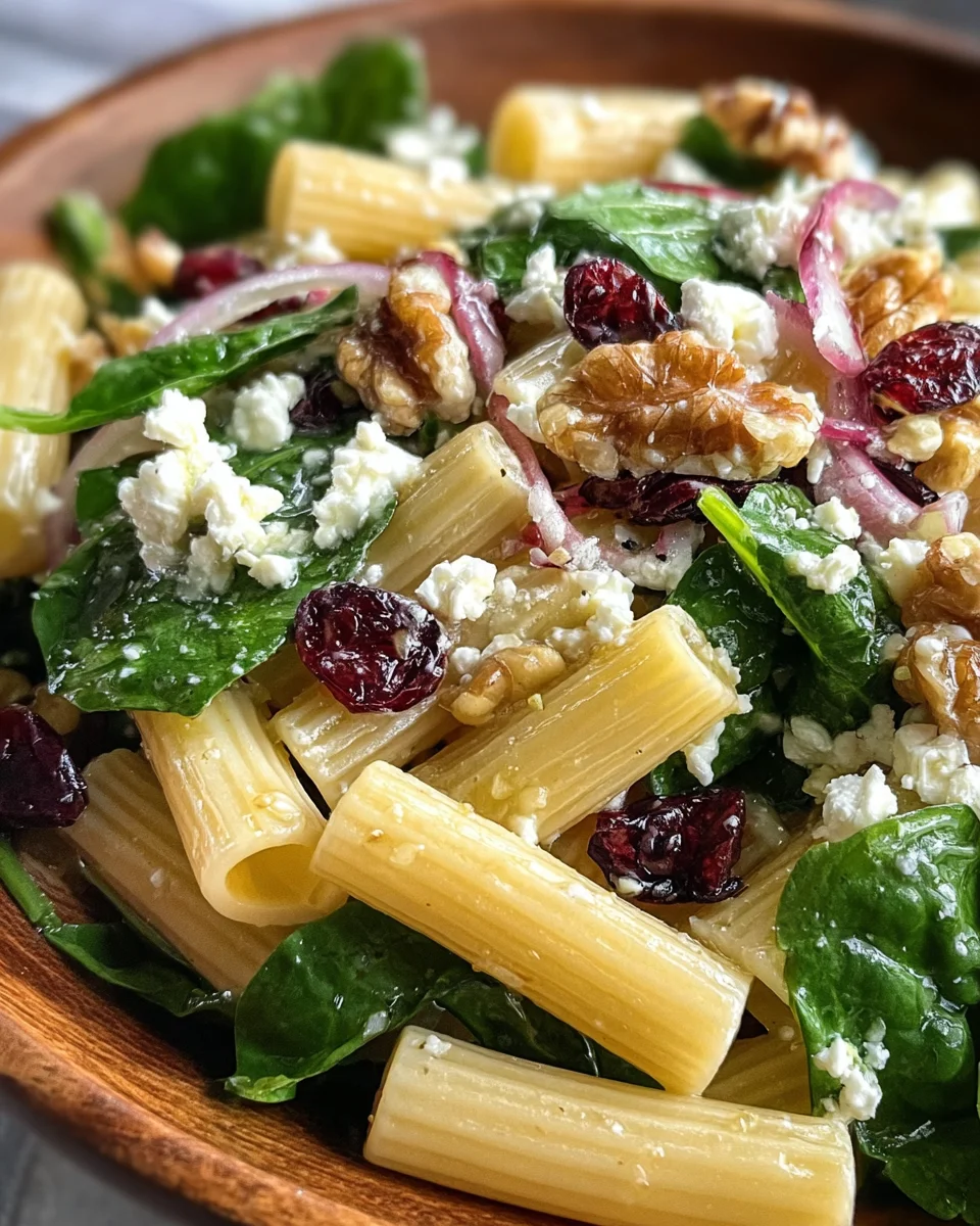 Feta & Cranberry Rigatoni Salad with Lemon Vinaigrette 23 Feta