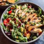 Fiesta Ranch Salad with Salsa Verde Chicken Fiesta Ranch Salad with Salsa Verde Chicken