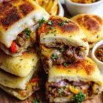 Fluffy Pan Bread With Beef