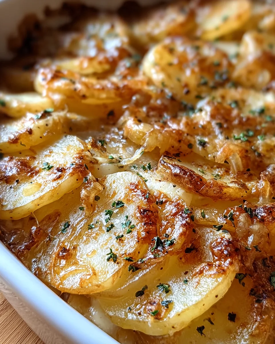 French Onion Potatoes French