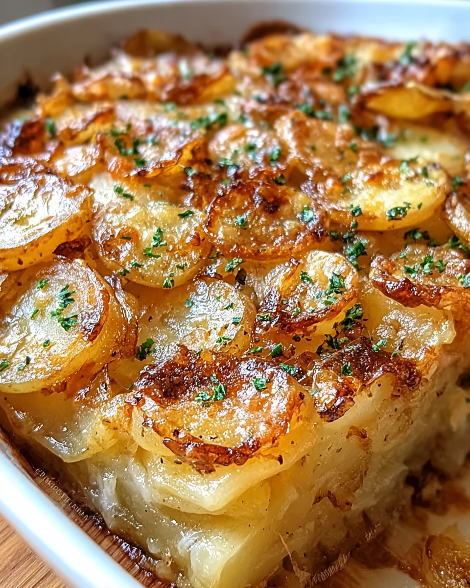 French Onion Potatoes French