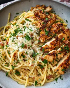 Garlic Butter Chicken Pasta