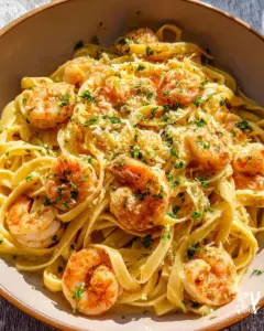 Garlic Butter Shrimp Pasta