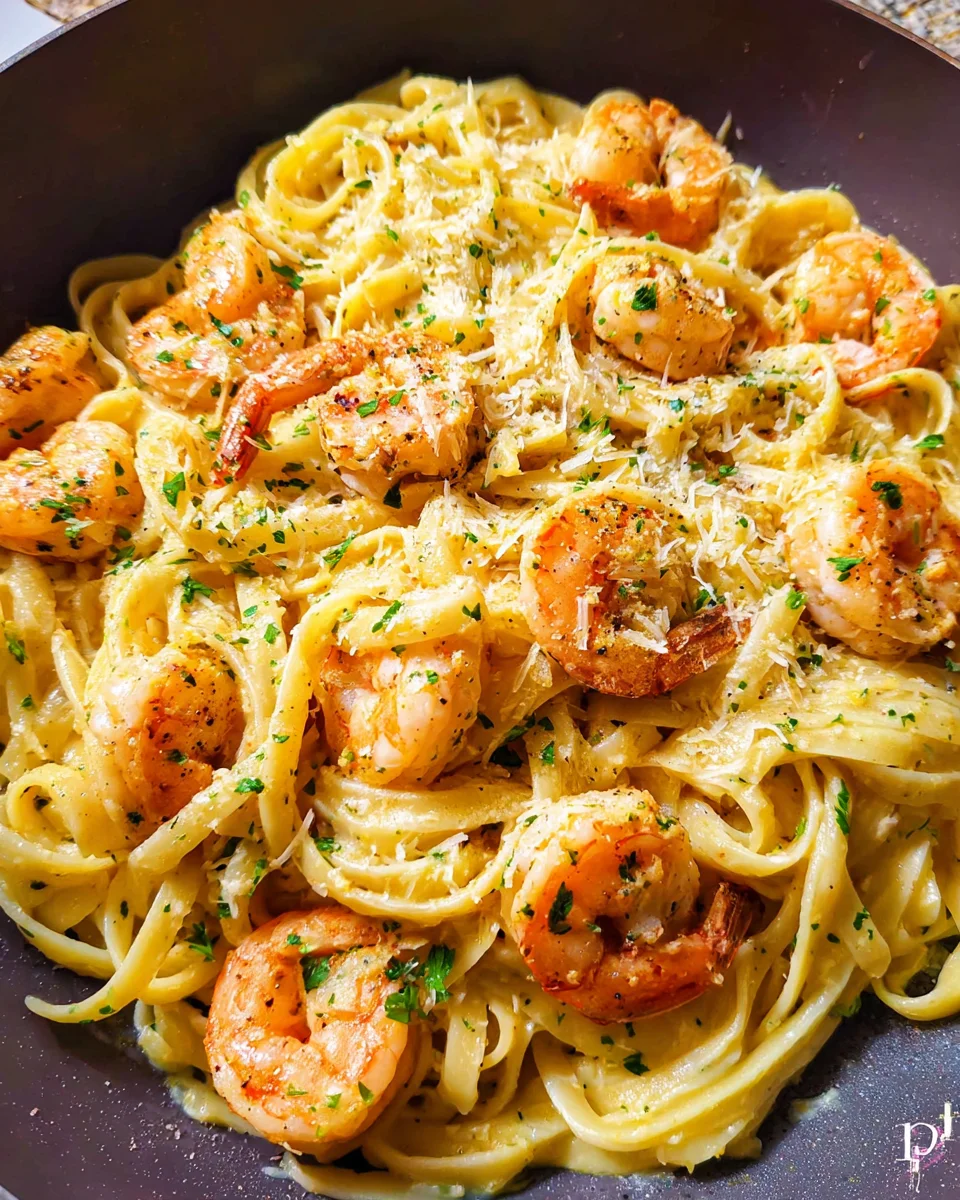 Garlic Butter Shrimp Pasta Garlic