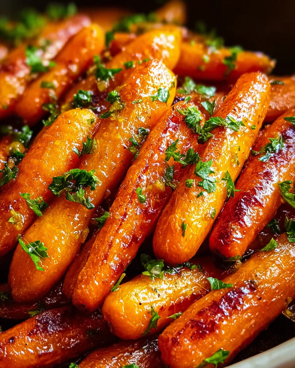 Glazed Roasted Carrots 16 Glazed Roasted Carrots