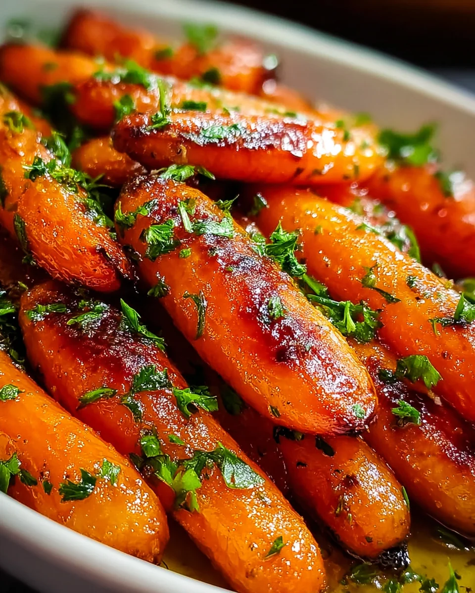 Glazed Roasted Carrots 17 Glazed