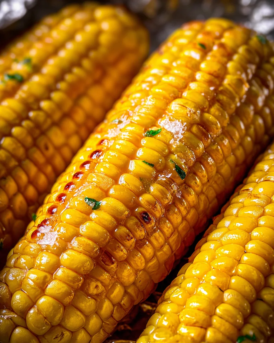Grilled Corn on the Cob in Foil