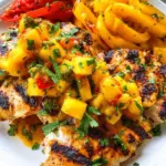 Grilled Mango Pineapple Chicken