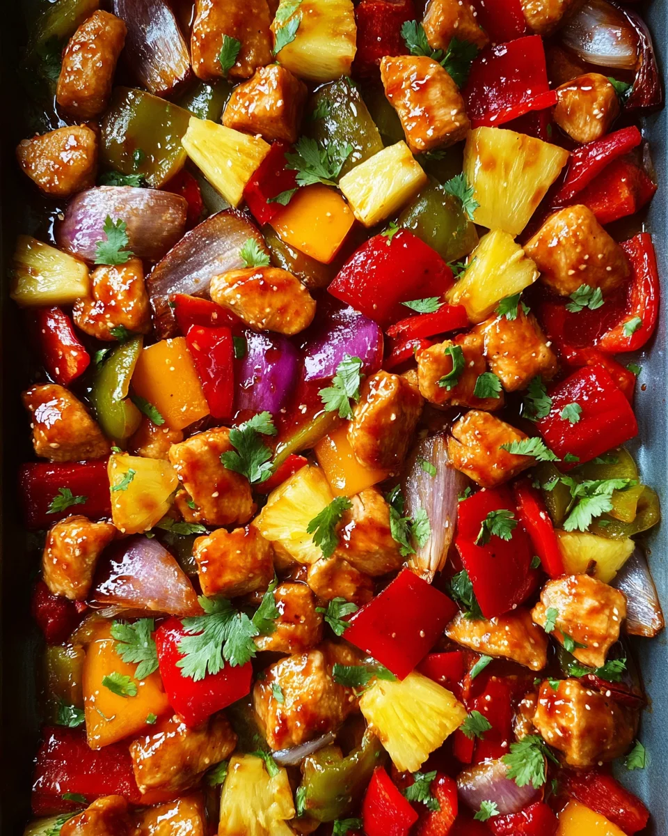 Hawaiian Chicken Sheet Pan 21 Hawaiian Chicken Sheet Pan