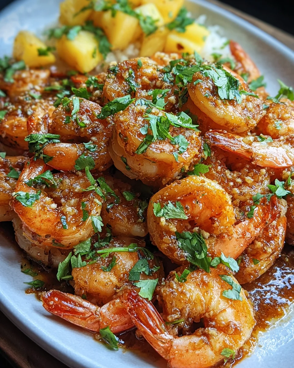 Hawaiian Garlic Shrimp 21 Hawaiian