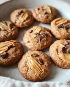 Healthy Peanut Butter Banana Cookies