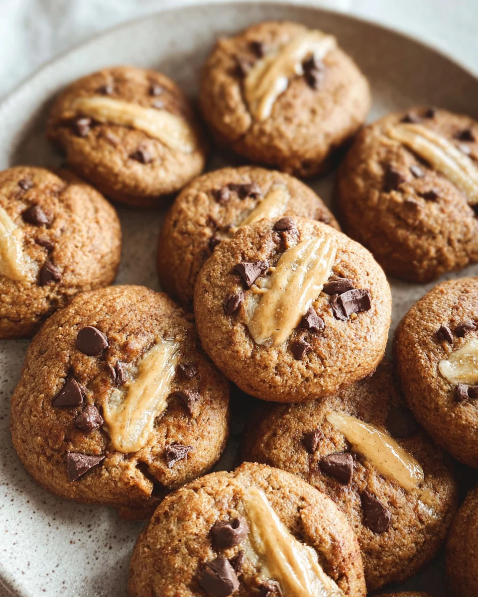 Healthy Peanut Butter Banana Cookies Healthy