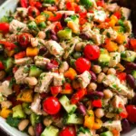 High-Protein Dense Bean Salad with Chicken High-Protein Dense Bean Salad with Chicken