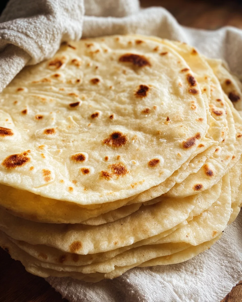 Homemade Flour Tortillas 19 Homemade