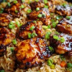 Honey BBQ Chicken Rice