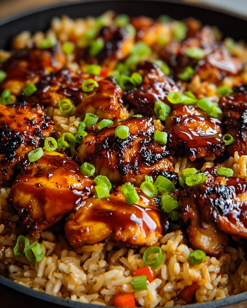 Honey BBQ Chicken Rice 25 Honey