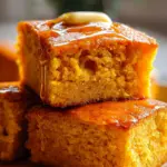 Honey Butter Sweet Potato Cornbread