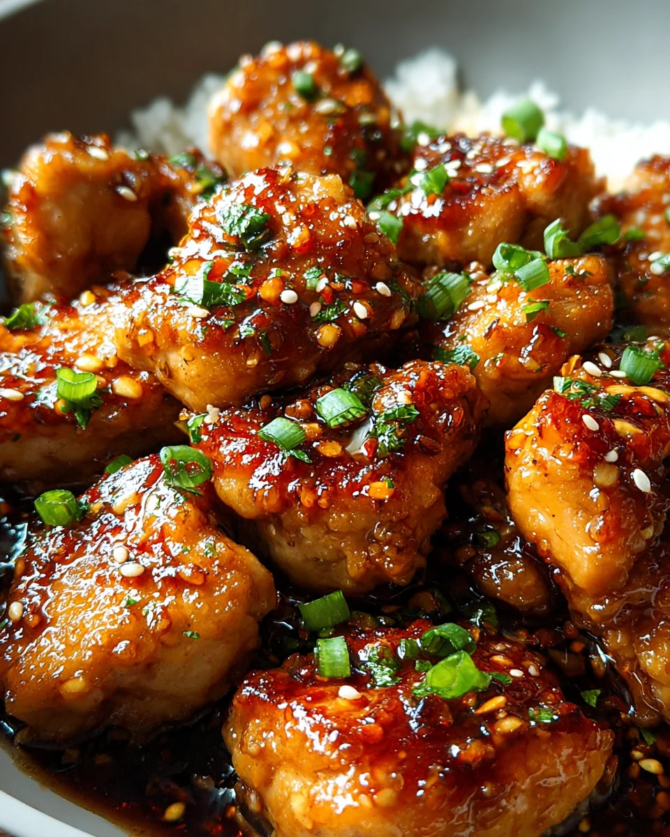 Honey Garlic Chicken Recipe