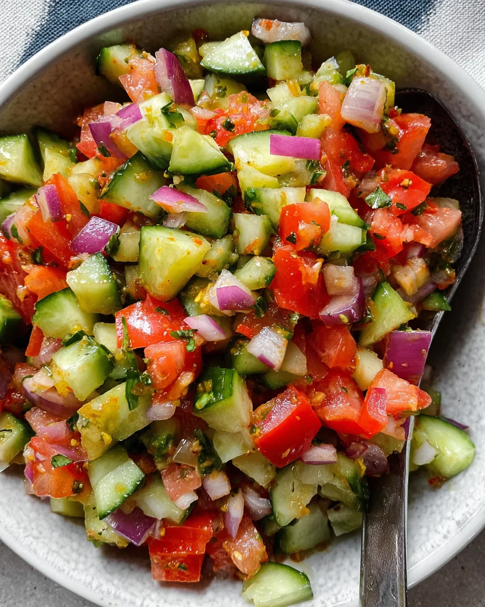 Indian Kachumber Salad 19 Indian