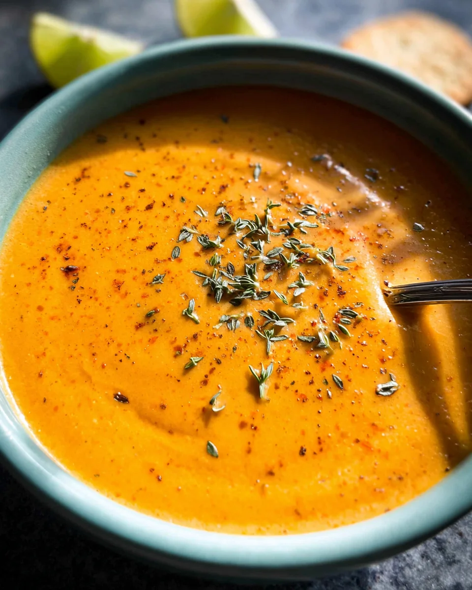 Instant Pot Carrot Ginger Soup (Vegan)
