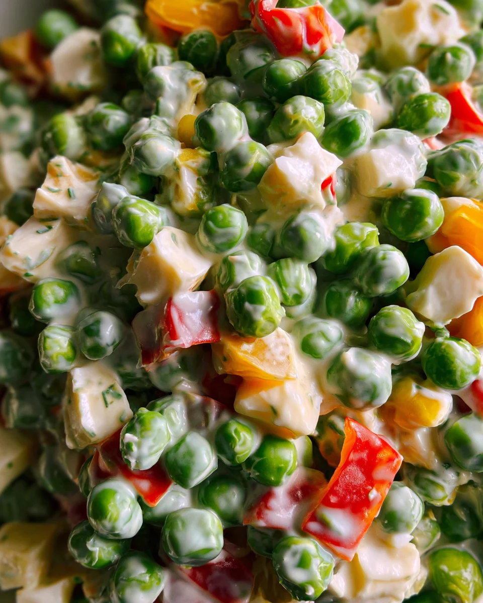 Irish Pea Salad Irish