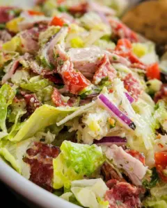 Italian Grinder Salad (Chopped Sub Salad)