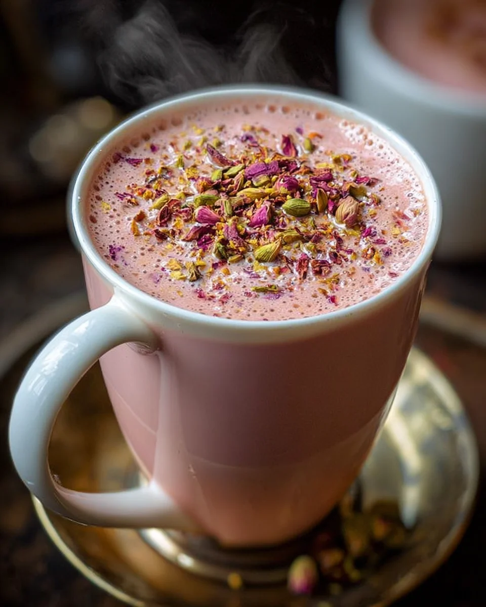 Kashmiri Pink Chai (Noon Tea) 23 Kashmiri