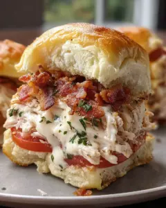 Kentucky Hot Brown Sliders
