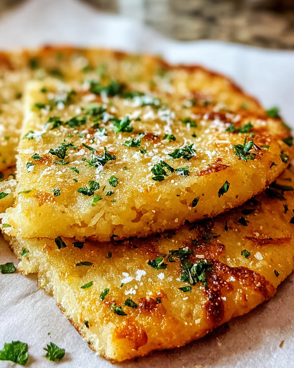 Keto Garlic Flatbread