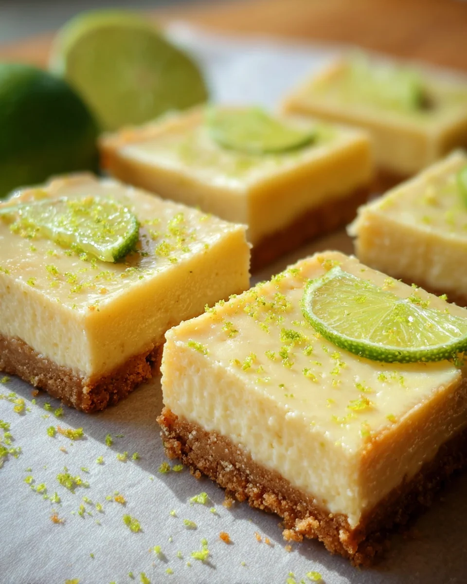 Key Lime Pie Bars