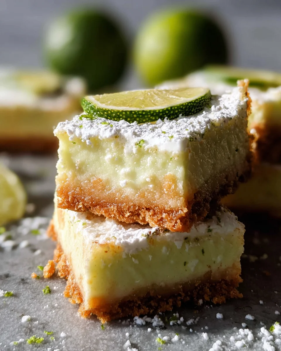 Key Lime Pie Bars Key