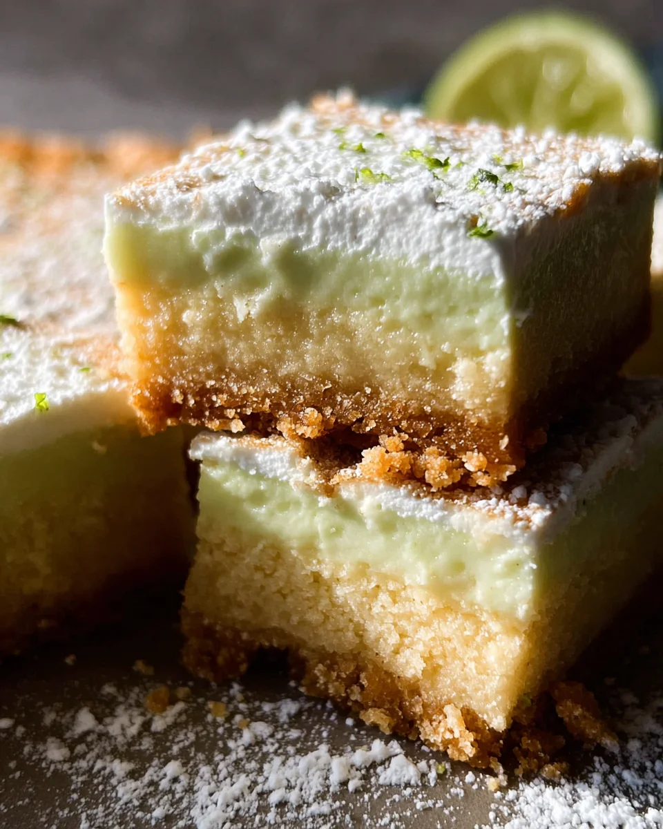 Key Lime Pie Bars Key