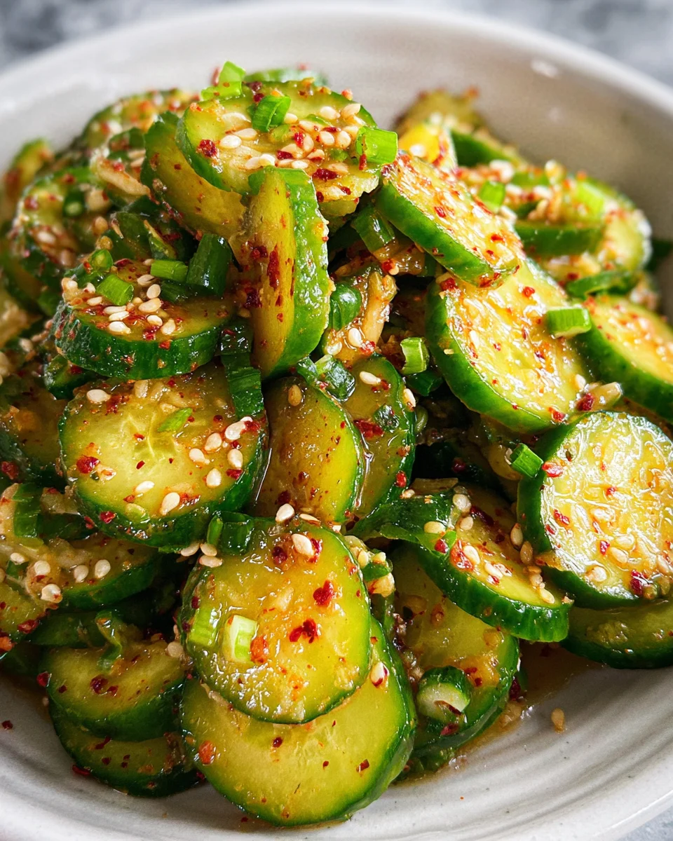 Korean Cucumber Salad 19 Korean