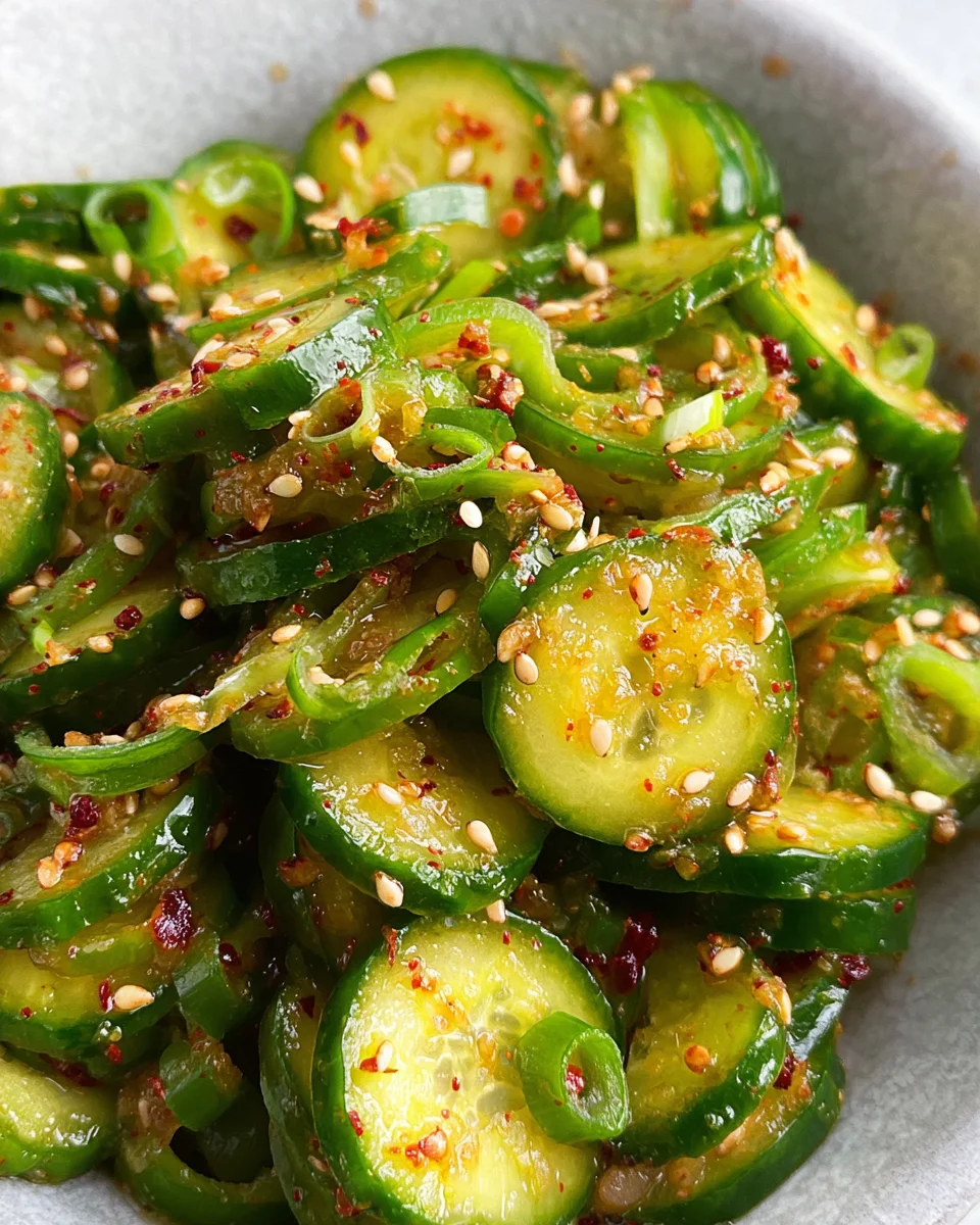Korean Cucumber Salad 20 Korean