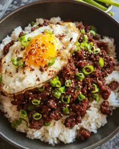 Korean Ground Beef Bowl (25-Minutes)