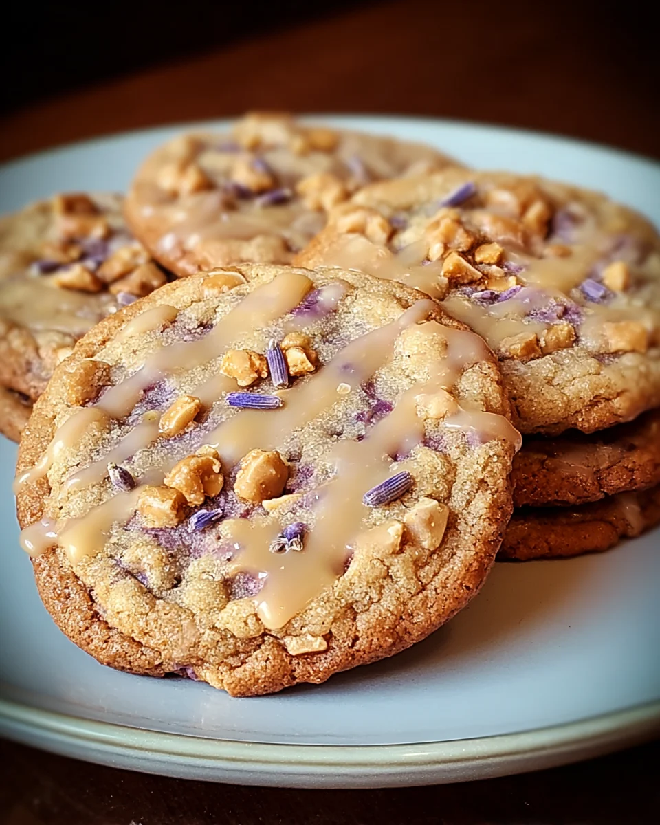Lavender Honey Crunch Cookies 23 Lavender Honey Crunch Cookies