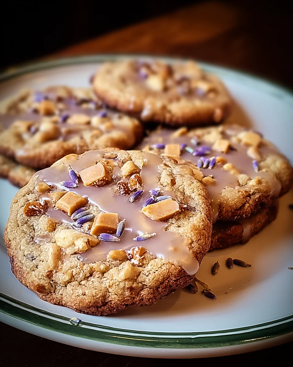 Lavender Honey Crunch Cookies 24 Lavender