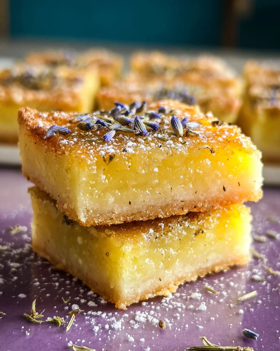 Lavender Lemon Bars 19 Lavender